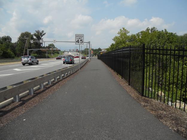 Chester Valley Trail at PA 29