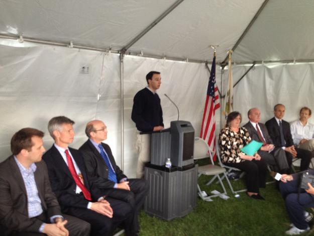 Commissioner Ryan Costello Emcees Opening of Chester Valley Trail
