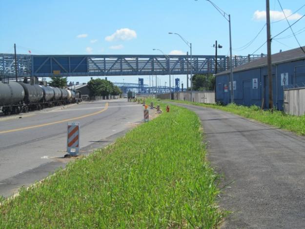 port richmond trail under construction